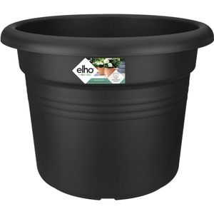 Elho Bloembak Cilinder Green Basics Ø40cm Zwart | Bloempotten & accessoires