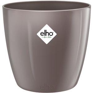 Elho Bloempot binnen Brussels diamond taupe Ø 18,1 H 16,2 cm