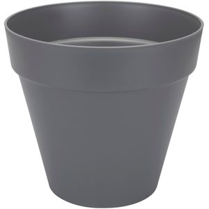 Elho Loft Urban Rond 40 - Bloempot voor Buiten - Ø 38.5 x H 35.3 cm - Antraciet