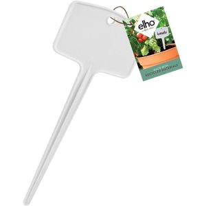Elho Green Basics Plantlabels 7 - Accessoires voor Buitenkweken En Oogstenaccessoires - Ø 7.5 x H 18.5 cm - Wit