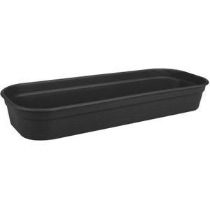 Elho Green Basics Kweektray 51 - Accessoires voor Binnenbuitenkweken En Oogstenaccessoires - Ø 51.5 x H 7.5 cm - Zwart/Living Black