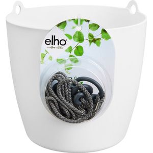 Elho hangpot Brussels wit D 21,5 H 18 cm