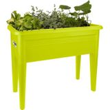 Elho Green Basics Kweektafel XXL 75 - Kweekbak op Poten - 100% Gerecycled Plastic - L 36.5 x W 75.5 x H 65.1 cm - Lime Groen
