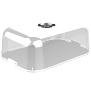 Elho Green Basics Kweekhuis 35 - Binnen en Buiten - Kweken en Oogsten - Ø 35.8 x H 12.9 cm - Transparant