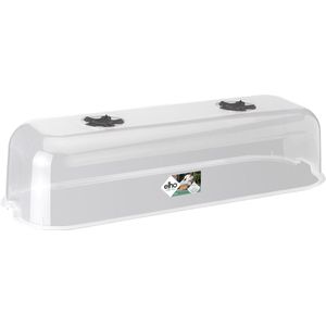 Elho Green Basics Kweekhuis 50 - Binnen en Buiten - Kweken en Oogsten - Ø 51.0 x H 12.7 cm - Transparant
