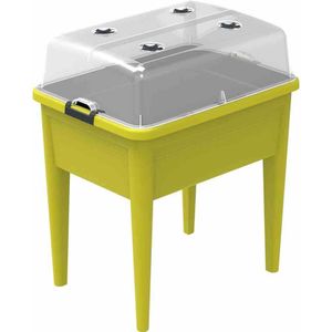 Elho Green Basics Kweekhuis Xxl 75 - Accessoires voor Buitenkweken En Oogstenaccessoires - Ø 74.8 x H 22.3 cm - Transparant