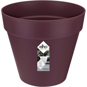 Elho Loft Urban Rond 25 - Bloempot voor Buiten - Ø 24.5 x H 22.0 cm - Moerbei Paars