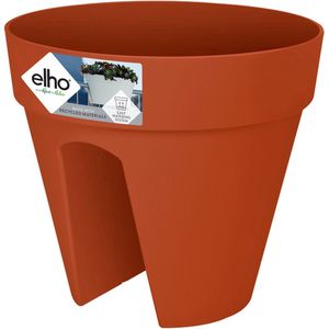 Elho pot loft urban flower bridge D30cm - brique