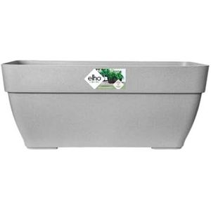 Elho Vibia Campana Trough 80 - Plantenbak voor Buiten - Ø 76.5 x H 33.3 cm - Living Concrete