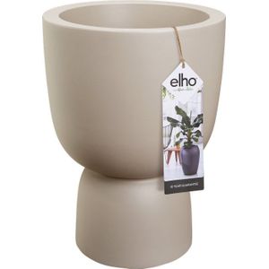 Elho Pure Coupe 35 - Bloempot voor Binnen & Buiten - Ø 34.9 x H 49.0 cm - Balanced Beige