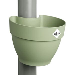 Elho Vibia Campana Regenpijpbakje 40 - Bloempot voor Buiten - Ø 21.6 x H 16.3 cm - Pistachegroen