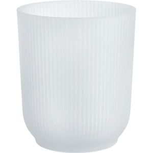 Elho Vibes Fold Orchidee Hoog 12,5cm - Orchidee Pot voor Binnen - 100% Gerecycled Plastic - Transparant