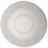 Elho Vibes Fold Coupe 30 - Bloempot voor Binnen - 100% Gerecycled Plastic - Ø 29.5 x H 44.7 cm - Zijdewit