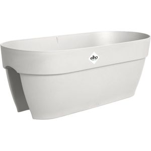 elho Vibia Campana Flower Bridge 60 - Plantenbak voor balkon - 100% gerecycled kunststof - L 59 x B 26 x H 22 cm - Wit/Zijdeachtig Wit