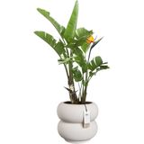 Bloempot - Wit - Keramiek