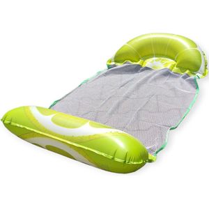 Luchtbed - Waterhangmat - Opblaasbaar - Limoen - Zwembad Speelgoed - 100x60