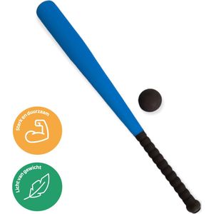 Jobber - Honkbalknuppel met Bal - Foam - Baseball knuppel - Speelgoed - Blauw