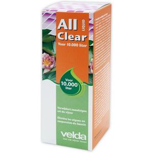 Velda Algenbestrijding All Clear Vloeibaar 500 Ml Transparant