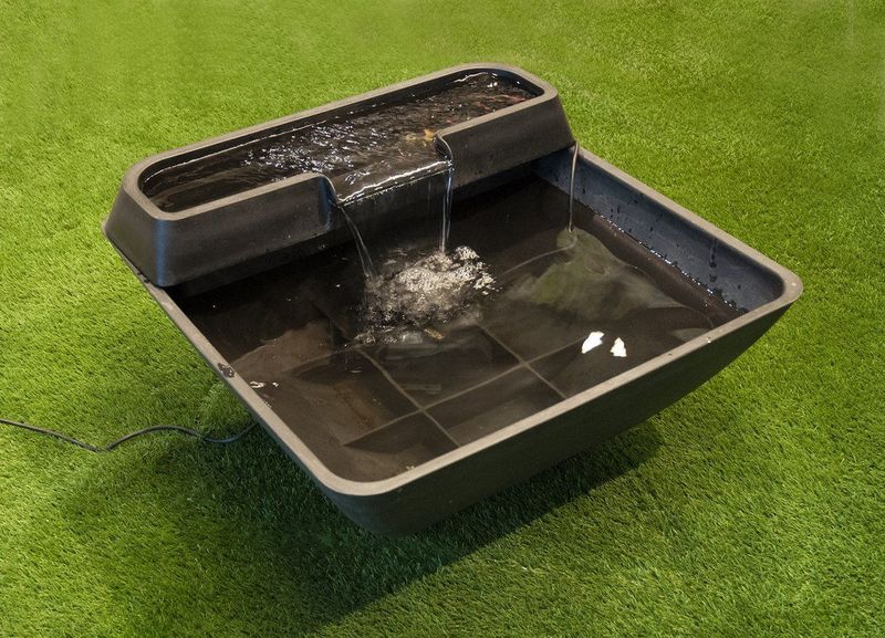 Velda - Fountain Pond Set - 75x75x35 - Vijver met Waterval - Minivijver