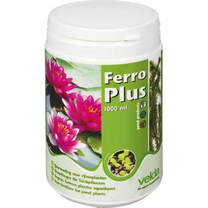 Velda Waterverbetering Ferro Plus 1000 Ml Plantaardig Wit/groen