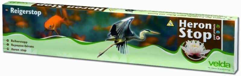 Velda Vijverhek met Bellen Heron Stop - 2x12,5 m