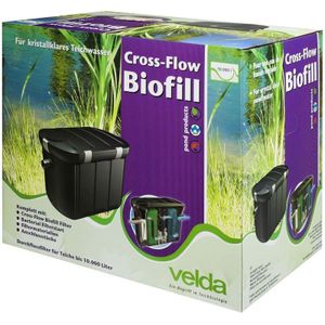 Durchflussfilter Cross-Flow Biofill mit uvc 18 w für 10000 l - Velda