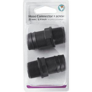 Velda Hose Connector + screw 25 mm / 3/4 inch