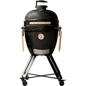 Homey's Kamado - 21 inch - 47cm Ø grilloppervlak - keramiek/zwart