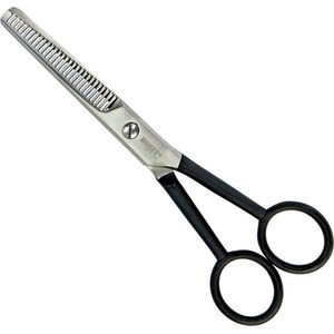 Homey's - Effileerschaar - Kappersschaar - RVS - Satin/Matzwart