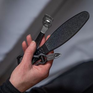 Homey's Nageltang - 13 cm - RVS - Satin/Matzwart