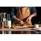 Diamant Sabatier Riyouri Messenblok - 5-delig - Zwart Hout/RVS