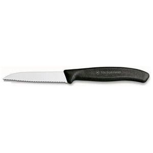 Victorinox - Swiss Classic - Groentemes - Zwart - 2-Delig - RVS