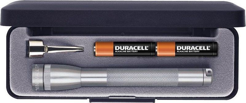 MagLite - Mini AAA - Zaklamp - Grijs - Aluminium - Inclusief 2 x AAA Batterij