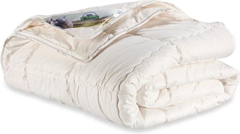 Texeler Puurnatuur Wollen Dekbed Dubbel - 4-Seizoenen - 100% wol - Eenpersoons - 140x200 cm