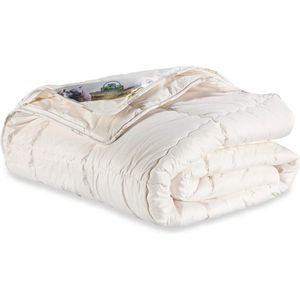 Texeler Puurnatuur Wollen Dekbed Dubbel - 4-Seizoenen - 100% Lamswol - Tweepersoons - 200x200 cm