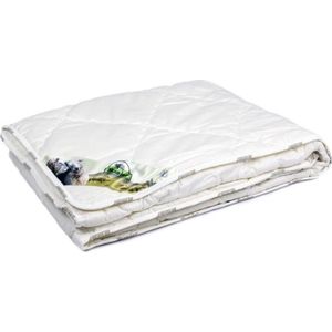 Merino wol dekbed scheerwol overgang KONING DEKBED 220 x 240 cm, middelzwaar 8-10 tog, warm, 100% merino-scheerwol 100% katoen