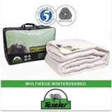 Dekbed - Wit - Katoen - 200x200 cm