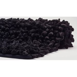 Aquanova - Rocca Badmat - Zwart - 26% Katoen 73% Polyester