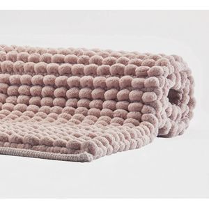 Aquanova - Axel - Badmat - Oud Roze - Polyester/Katoen - Hoogpolig