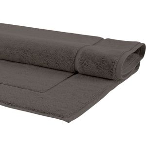 London Badmat Ash | 70x120 cm | Grijs / Beige | Katoen