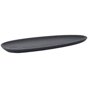 Aquanova - Cole - Tray - Oval - Black - Materiaal: Kunststof