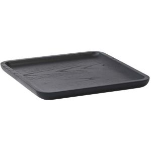 Zeepschaal Aquanova Cole Black 28 x 28 cm