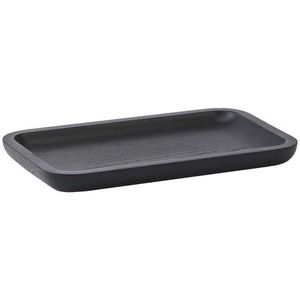 Zeepschaal Aquanova Cole Black 15,5 x 25,4 cm