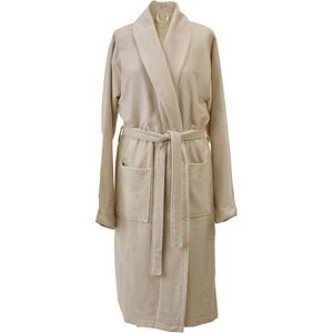 Aquanova - Brooklyn - Badjas - Amandel - GOTS COTTON