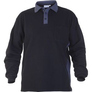 Hydrowear sweater Tegelen Zwart/Grijs maat M