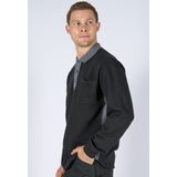 Hydrowear sweater Tegelen Marine/Korenblauw maat L