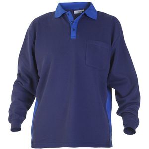 Hydrowear sweater Tegelen Marine/Korenblauw maat L