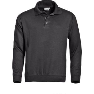 Santino Robin Polosweater Donkergrijs