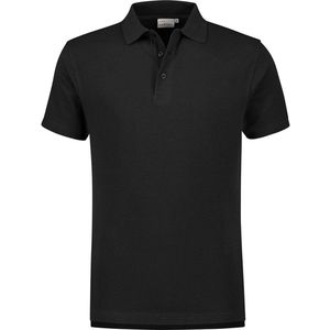 Santino Ricardo Polo-shirt korte mouwen Zwart - Geen bedrukking