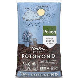 Pokon Waterproof Potgrond - Universeel Potgrond - voor buiten - 30L